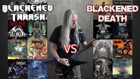 death vs black metal|blackened death metal bands.